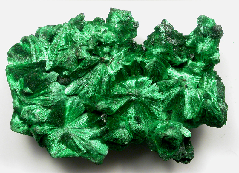 Malachite: Mineral information, data and localities.